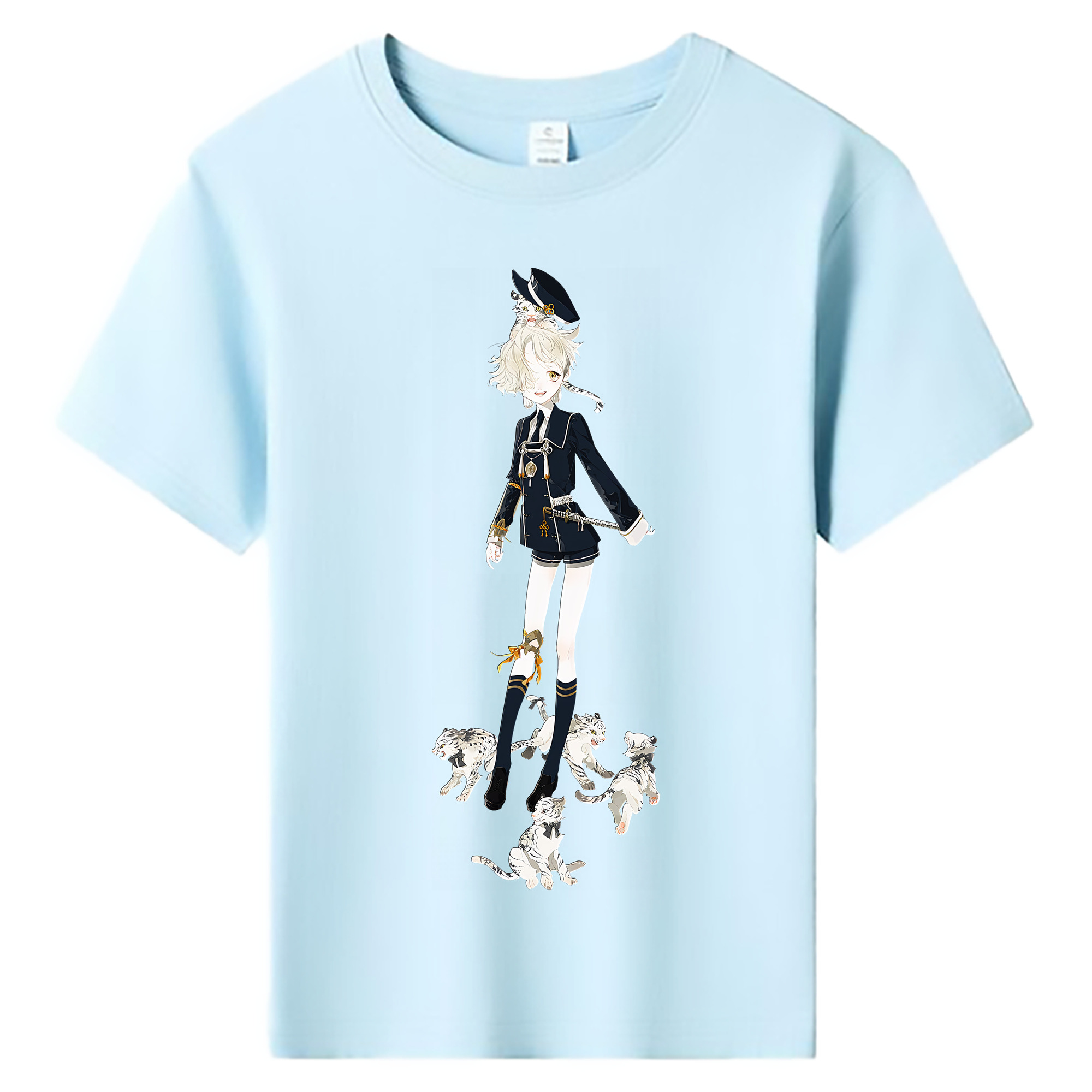 （画像用） 刀剣乱舞 Touken Ranbu 綿100％キッズTシャツ（フロントプリント）
